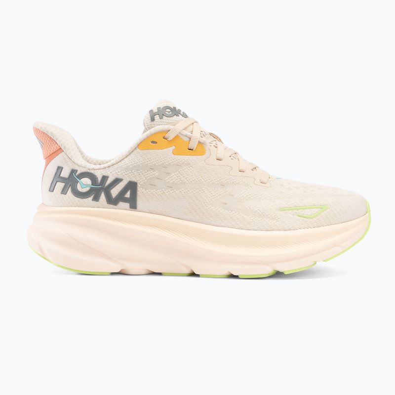 Scarpe da corsa da donna HOKA Clifton 9 vanilla/astral 2