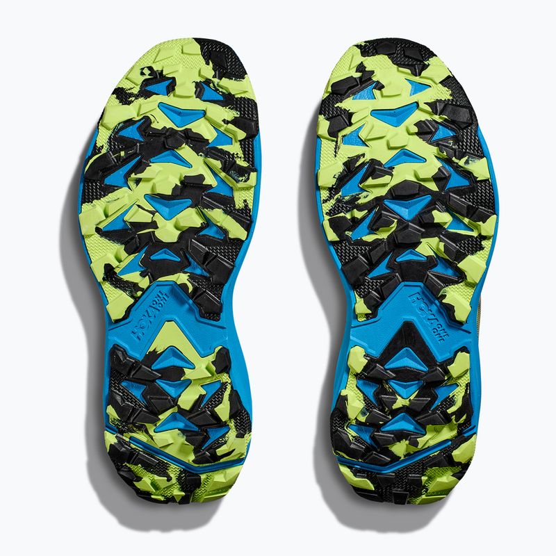 Scarpe da corsa HOKA Torrent 3 solar flare/lettuce per uomo 13