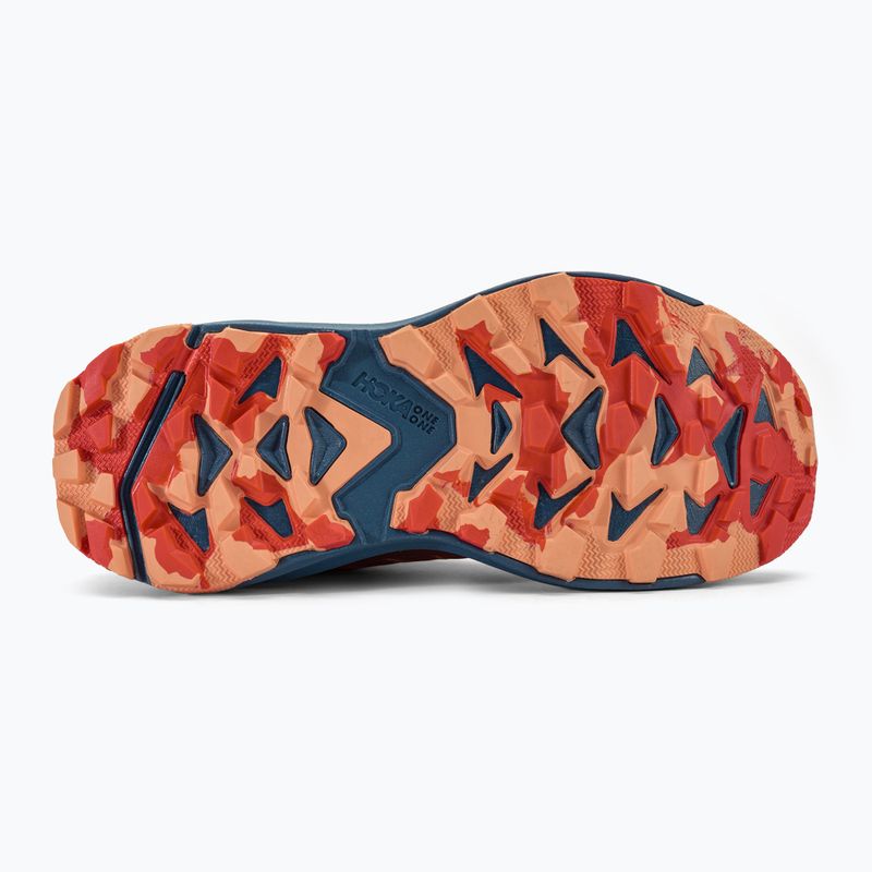 Scarpe da corsa da donna HOKA Torrent 3 papaya/real teal 6