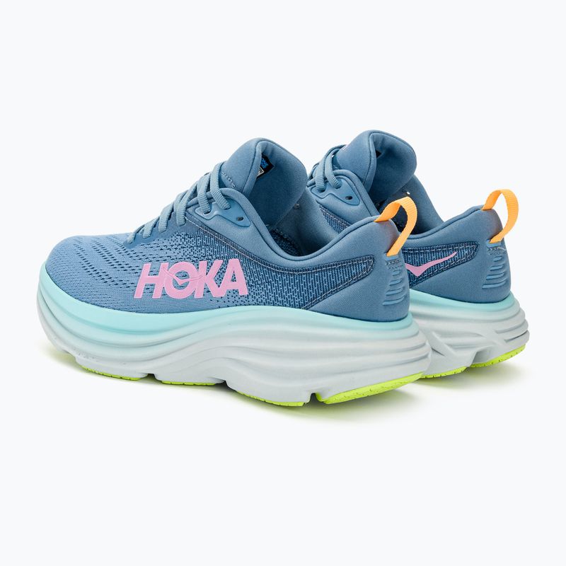 Scarpe da corsa da donna HOKA Bondi 8 shadow/dusk 4