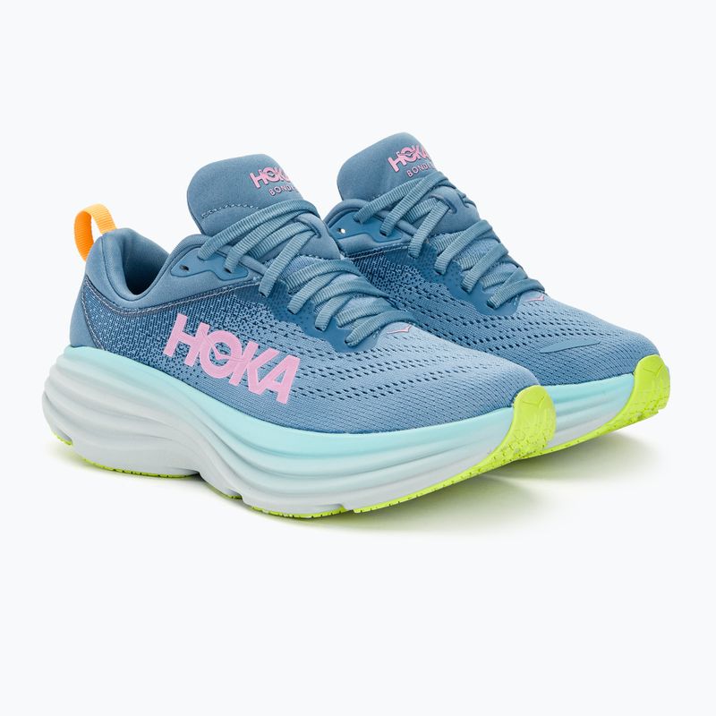 Scarpe da corsa da donna HOKA Bondi 8 shadow/dusk 5