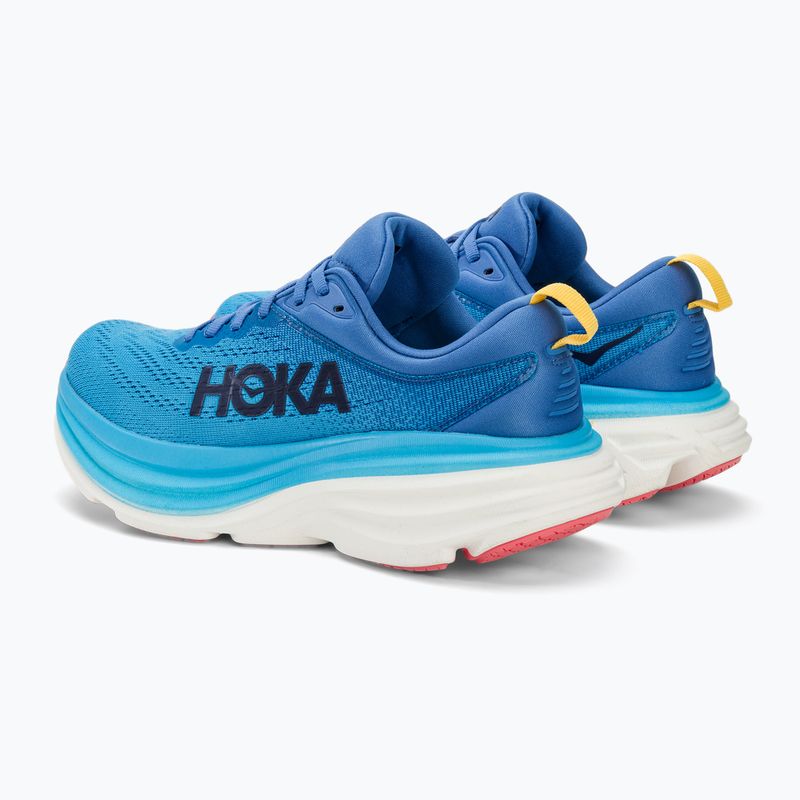 Scarpe da corsa da donna HOKA Bondi 8 blu virtuale/giornata balneare 4