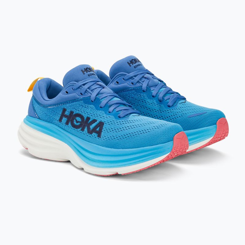 Scarpe da corsa da donna HOKA Bondi 8 blu virtuale/giornata balneare 5