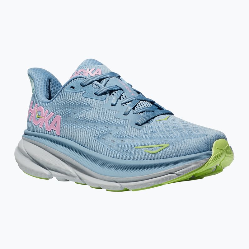 Scarpe da corsa da donna HOKA Clifton 9 Wide dusk/pink twilight 8