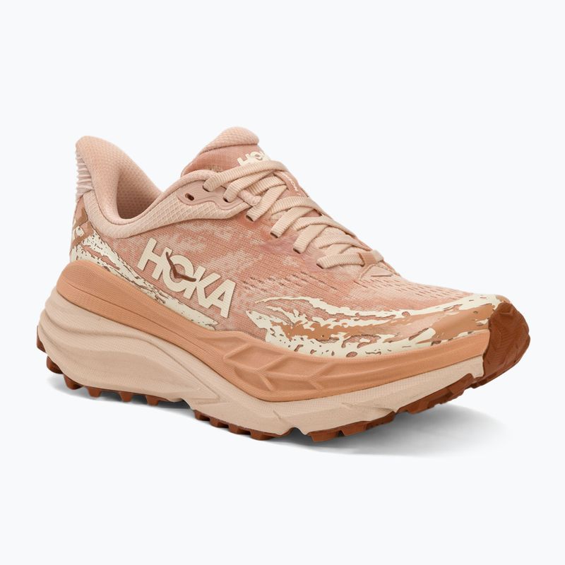 Scarpe da corsa da donna HOKA Stinson 7 crema/pietra di sabbia