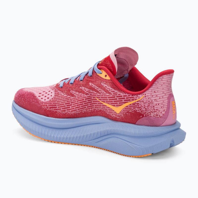 HOKA Mach 6 scarpe da corsa per bambini peonia/ceraso 3