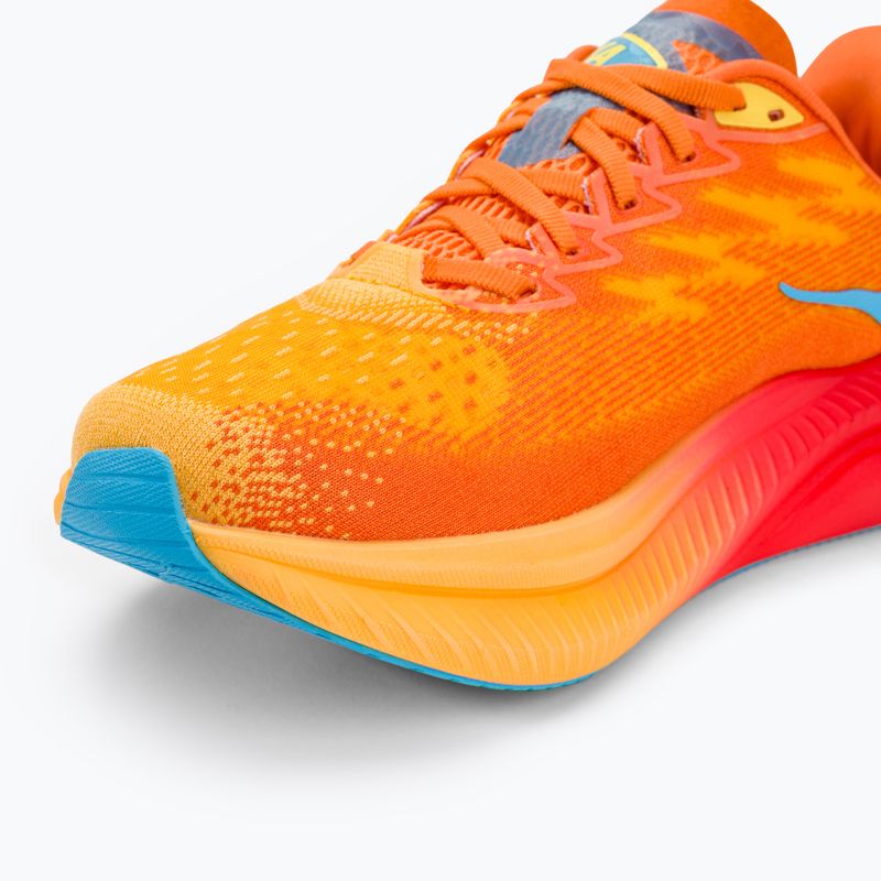 Scarpe da corsa HOKA Mach 6 poppy/squash per uomo 7