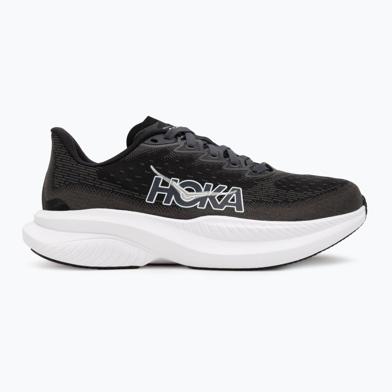 Scarpe da corsa da donna HOKA Mach 6 nero/bianco 2
