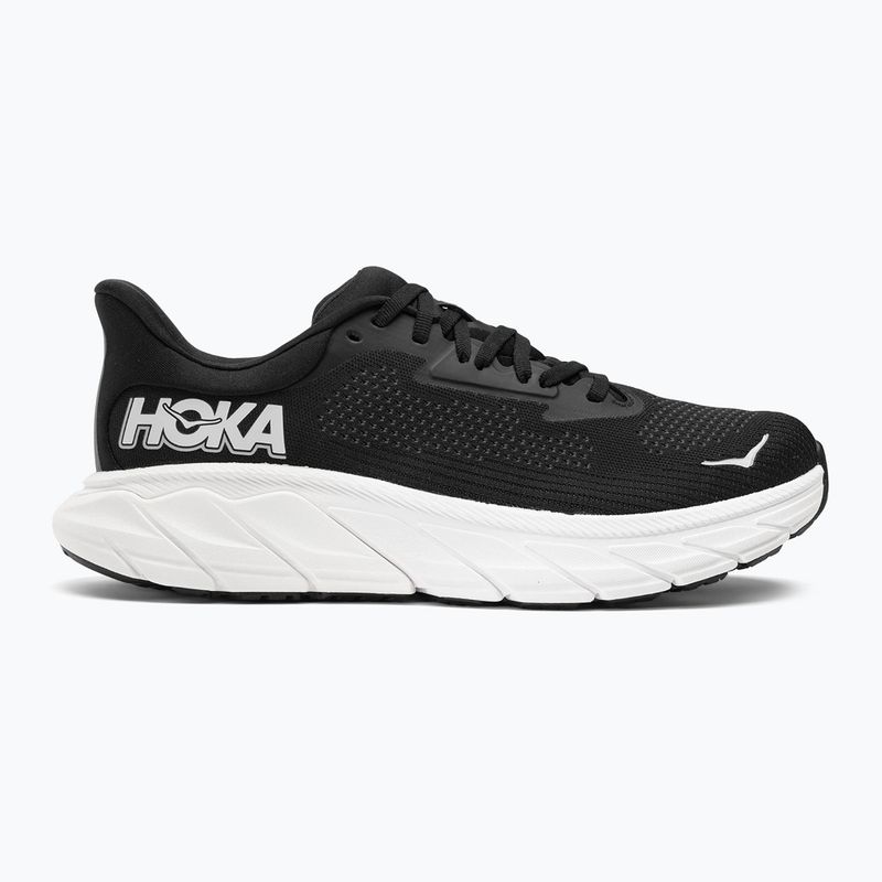 Scarpe da corsa da uomo HOKA Arahi 7 bianco/nero 2