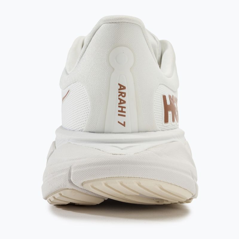 Scarpe da corsa da donna HOKA Arahi 7 blanc de blanc/rose gold 6