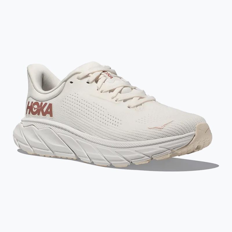 Scarpe da corsa da donna HOKA Arahi 7 blanc de blanc/rose gold 8