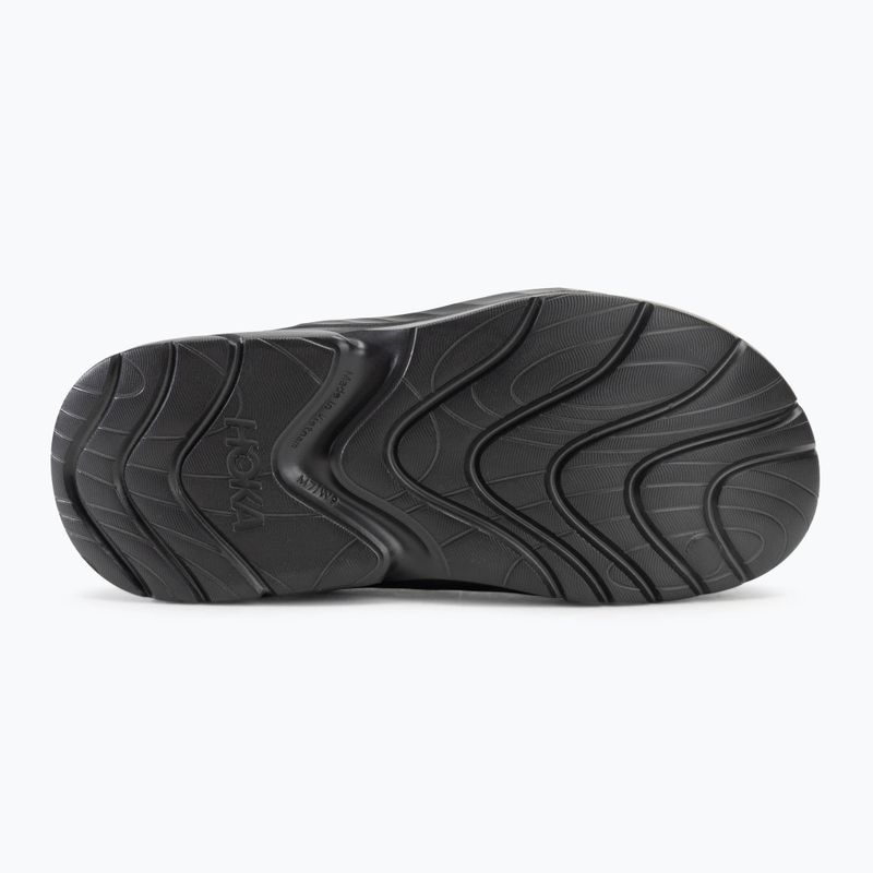 HOKA Ora Recovery Mule ciabatte nero/nero 4