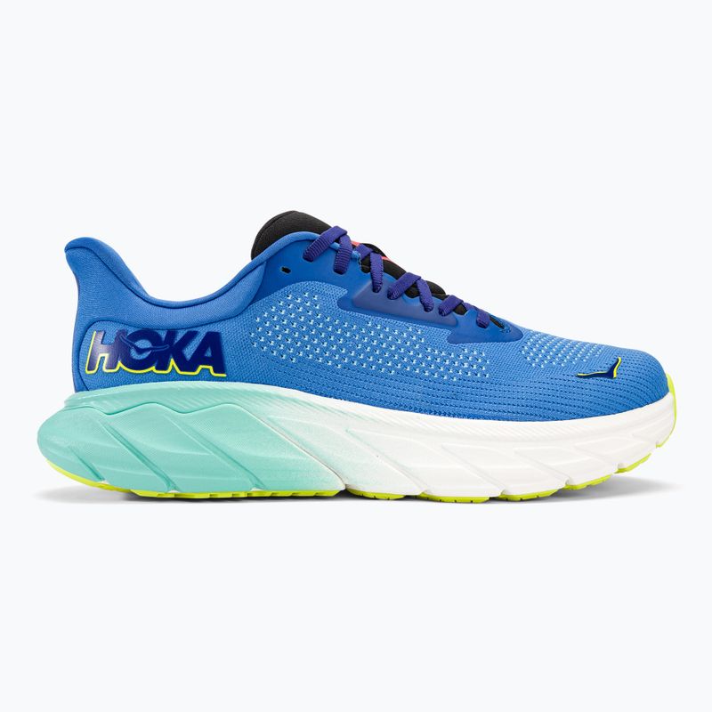 Scarpe da corsa da uomo HOKA Arahi 7 Wide virtuale blu/cerise 2