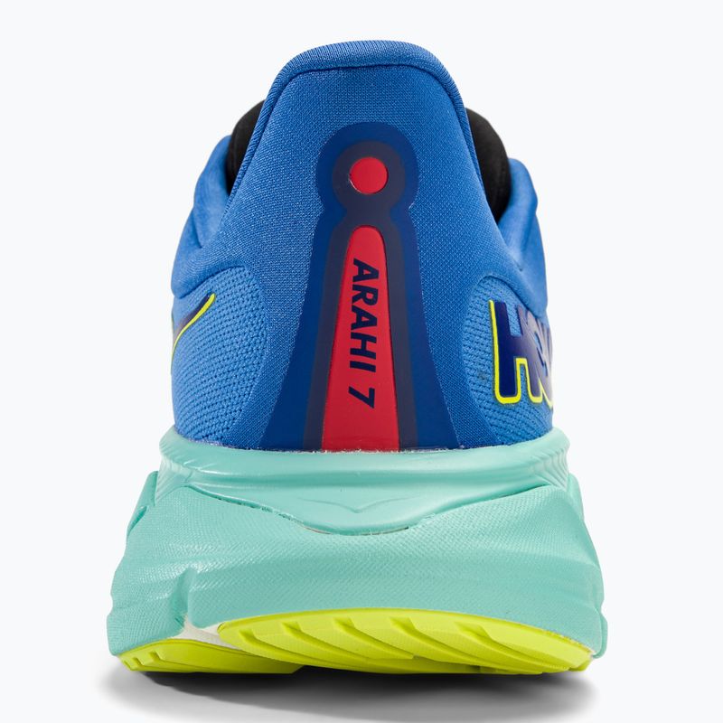 Scarpe da corsa da uomo HOKA Arahi 7 Wide virtuale blu/cerise 6