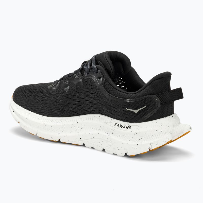Scarpe da corsa da uomo HOKA Kawana 2 nero/bianco 3