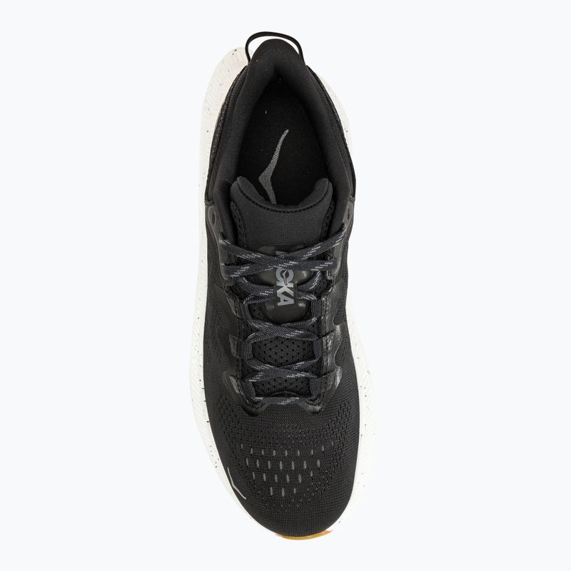 Scarpe da corsa da uomo HOKA Kawana 2 nero/bianco 5