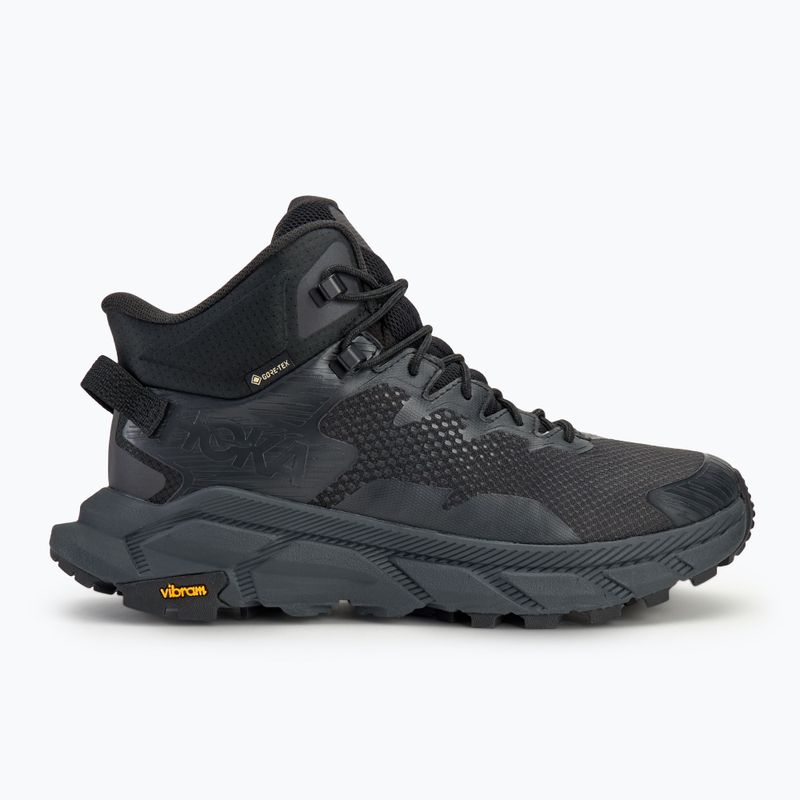 Scarpe da trekking da uomo HOKA Trail Code GTX nero/vena 2