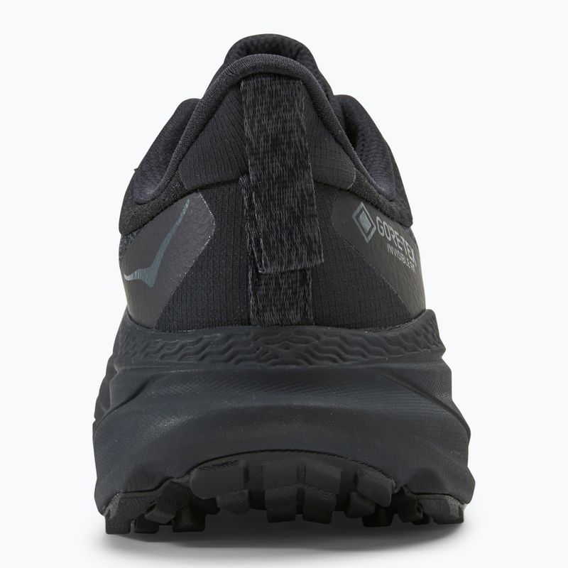 Scarpe da corsa da uomo HOKA Challenger 7 GTX nero/nero 6