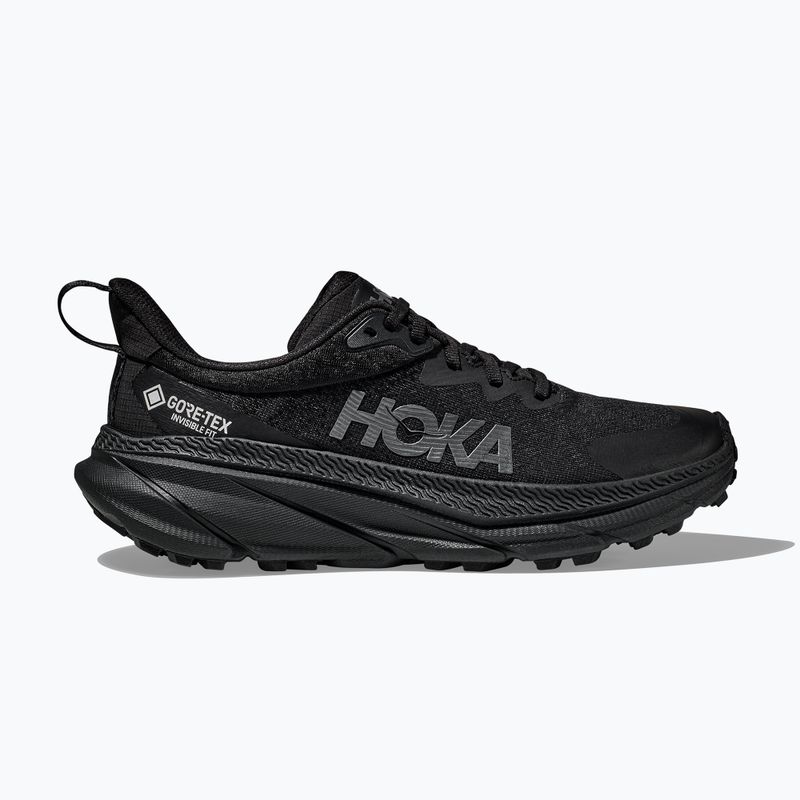 Scarpe da corsa da uomo HOKA Challenger 7 GTX nero/nero 8