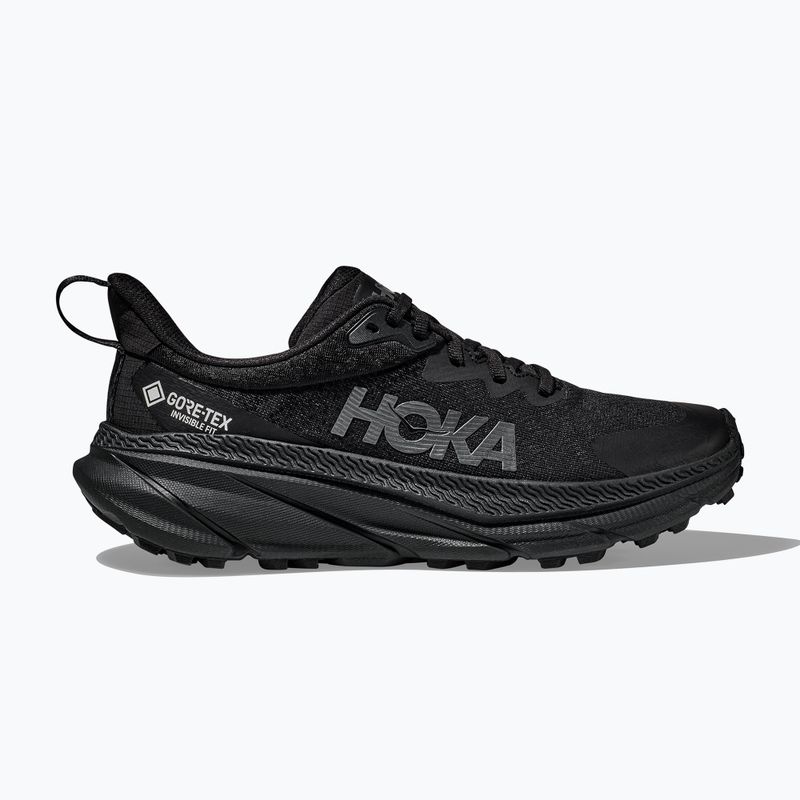 Scarpe da corsa da donna HOKA Challenger 7 GTX nero/nero 8