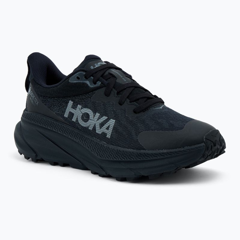 Scarpe da corsa da donna HOKA Challenger 7 GTX nero/nero