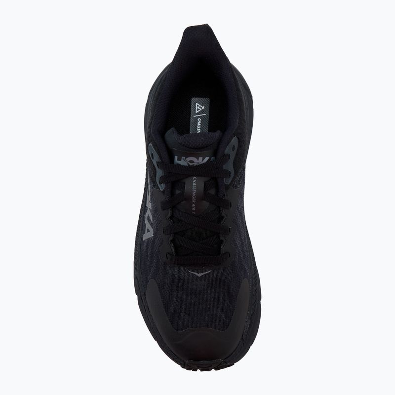 Scarpe da corsa da donna HOKA Challenger 7 GTX nero/nero 5