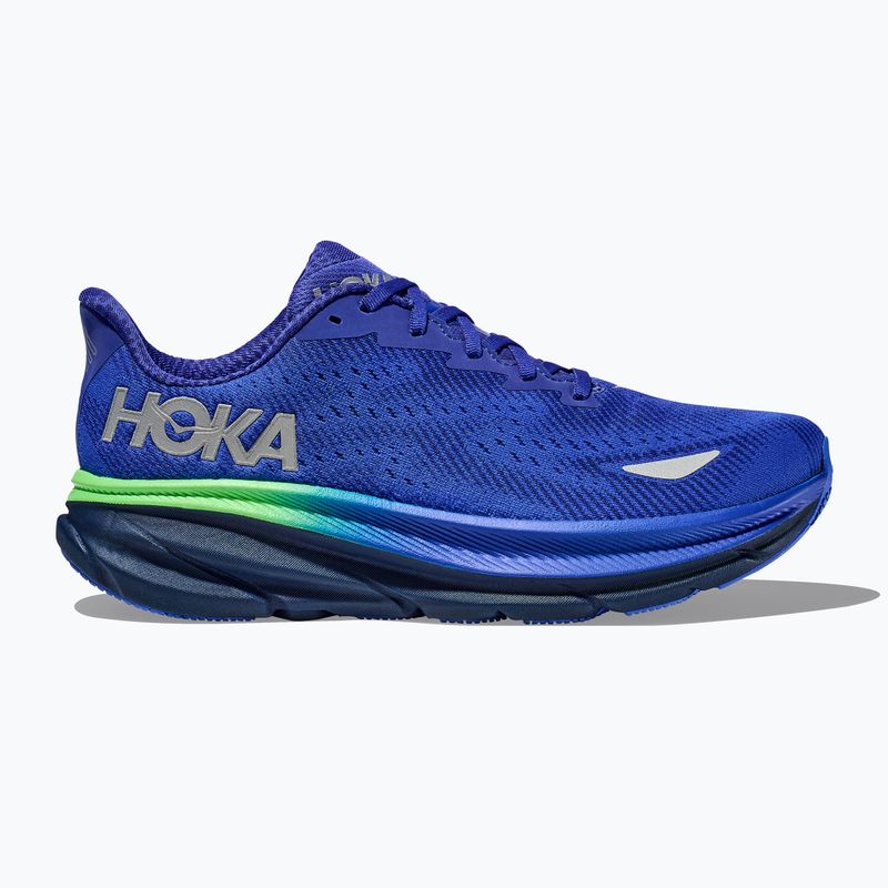 Scarpe da corsa da uomo HOKA Clifton 9 GTX blu abbagliante/cielo della sera 9