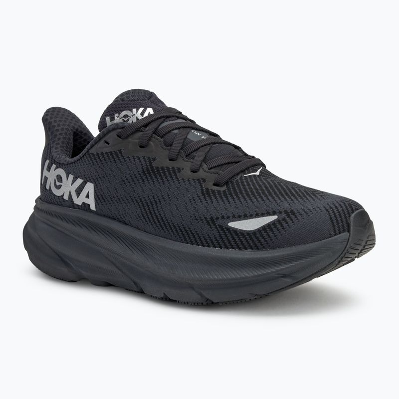 Scarpe da corsa da donna HOKA Clifton 9 GTX nero/nero