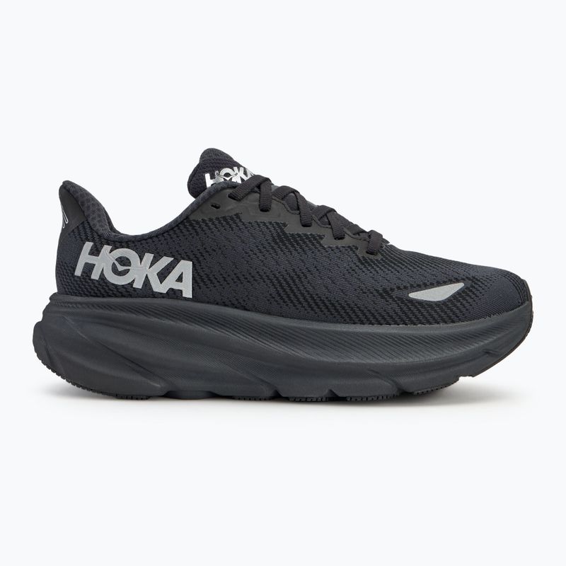 Scarpe da corsa da donna HOKA Clifton 9 GTX nero/nero 2