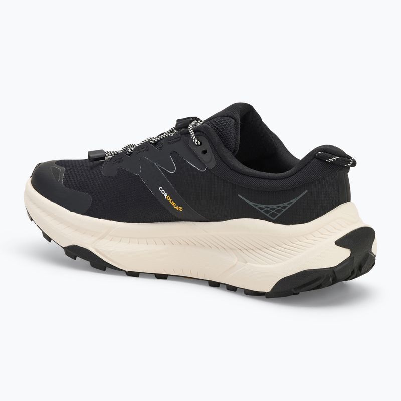 Scarpe da corsa da donna HOKA Transport nero/alabastro 3