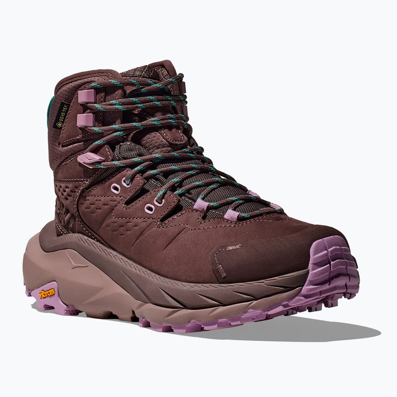 Scarpe da trekking da donna HOKA Kaha 2 GTX quarzo fumé/quarzite 8