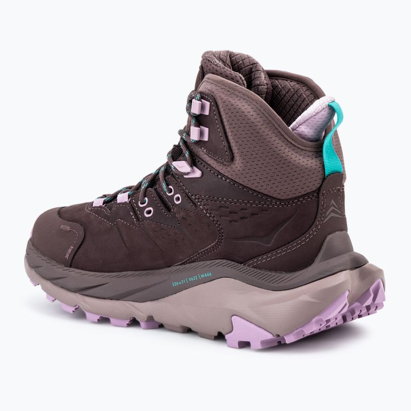 Scarpe da trekking da donna HOKA Kaha 2 GTX quarzo fumé/quarzite 3