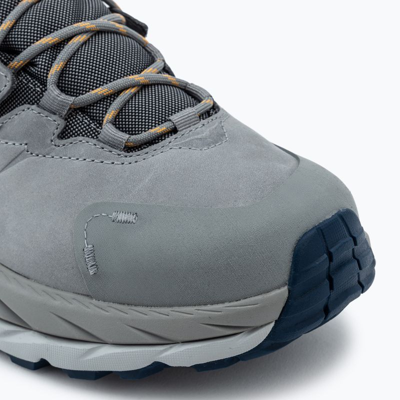 Scarpe da trekking da uomo HOKA Kaha 2 Low GTX grigio galattico/polvere di stelle 7