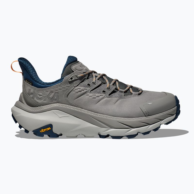 Scarpe da trekking da uomo HOKA Kaha 2 Low GTX grigio galattico/polvere di stelle 9