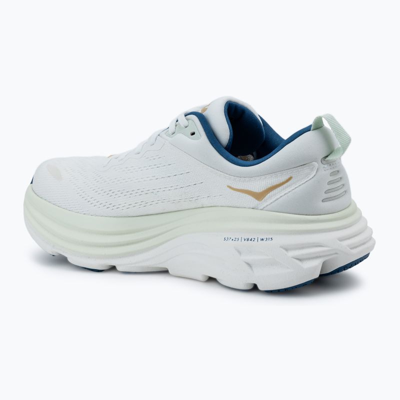 Scarpe da corsa da uomo HOKA Bondi 8 frost/gold 3