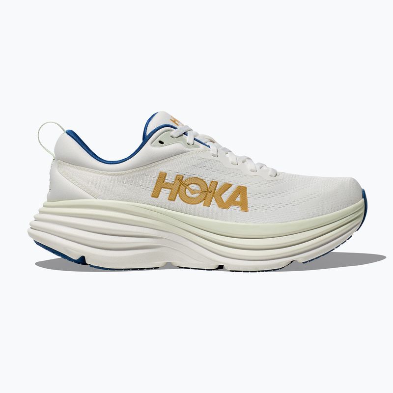 Scarpe da corsa da uomo HOKA Bondi 8 frost/gold 2