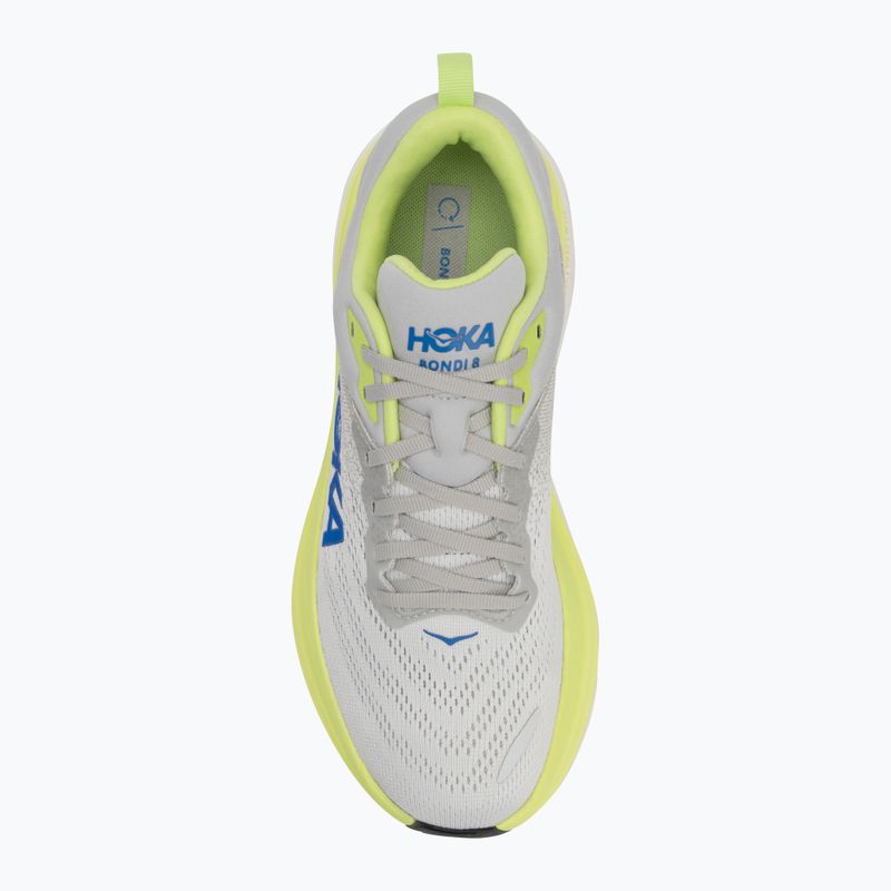 HOKA Bondi 8 stardust/lattuga scarpe da corsa da uomo 5