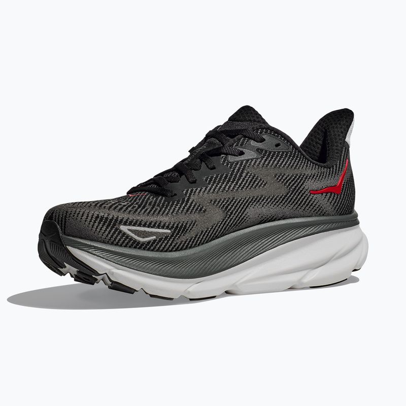 Scarpe da corsa da uomo HOKA Clifton 9 nero/outro orbita 4
