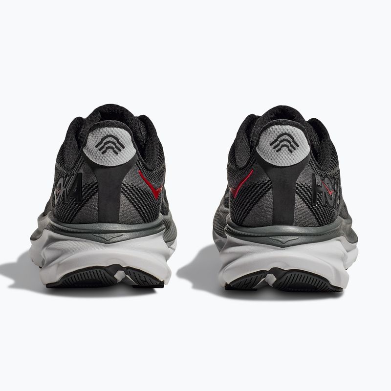 Scarpe da corsa da uomo HOKA Clifton 9 nero/outro orbita 6