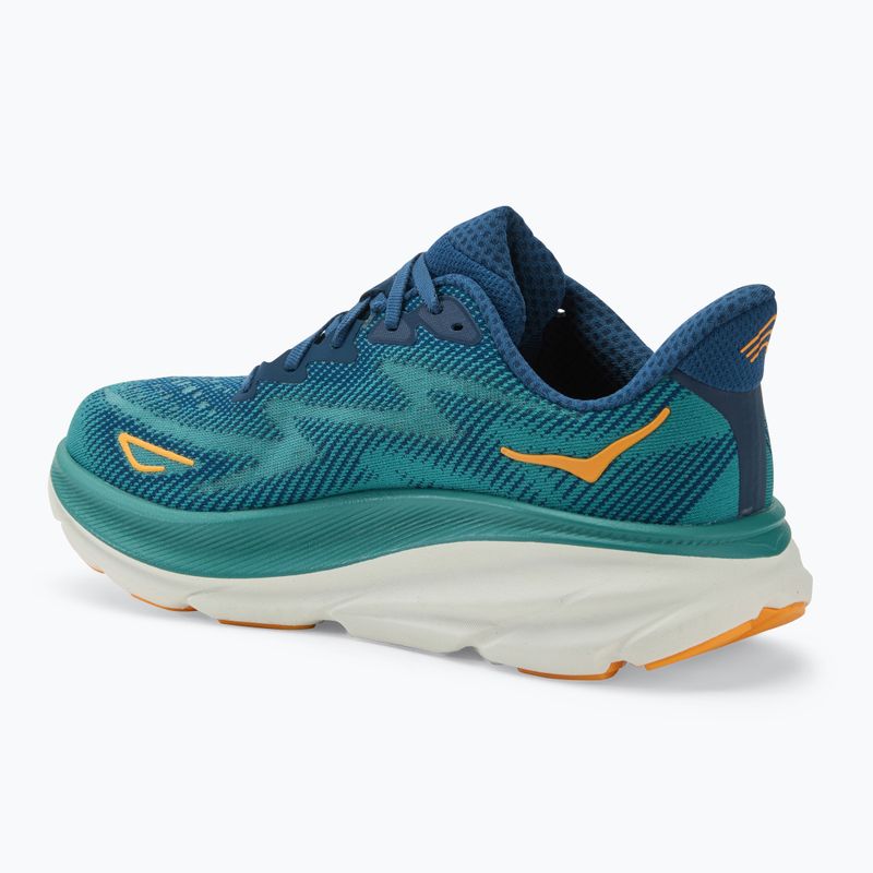 Scarpe da corsa da uomo HOKA Clifton 9 mezzanotte/oceanico 3