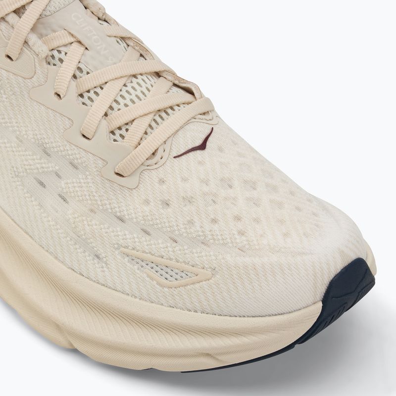 HOKA scarpe da corsa da uomo Clifton 9 latte d'avena/alabastro 7