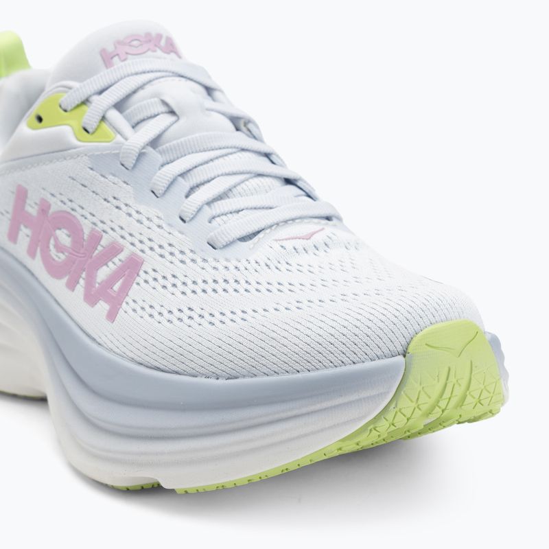 Scarpe da corsa da donna HOKA Bondi 8 sea ice/pink twilight 7