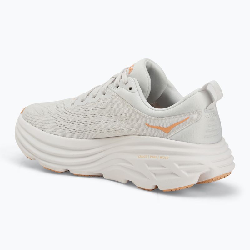 Scarpe da corsa da donna HOKA Bondi 8 bianco/cantalupo 3