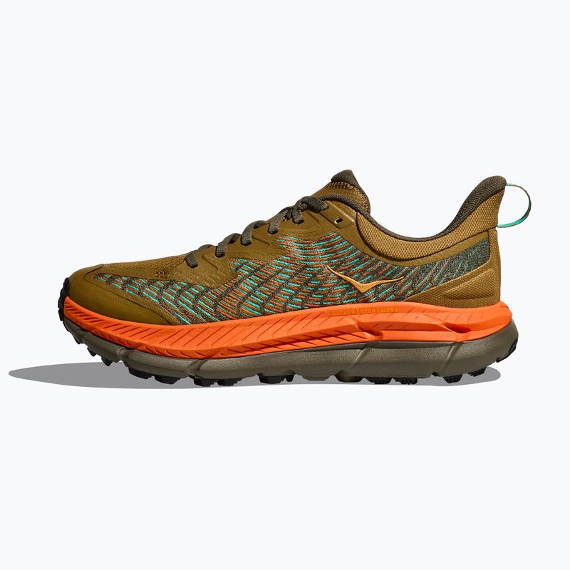 HOKA Mafate Speed 4 scarpe da corsa da uomo, oliva antica e squash 3