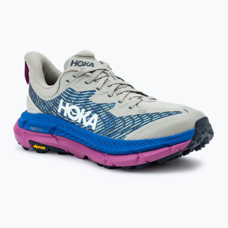 HOKA Mafate Speed 4, scarpe da corsa da uomo in farro/ultramarine