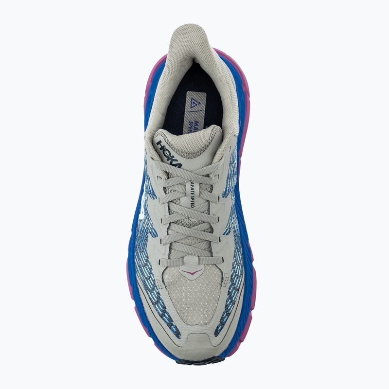 HOKA Mafate Speed 4, scarpe da corsa da uomo in farro/ultramarine 5