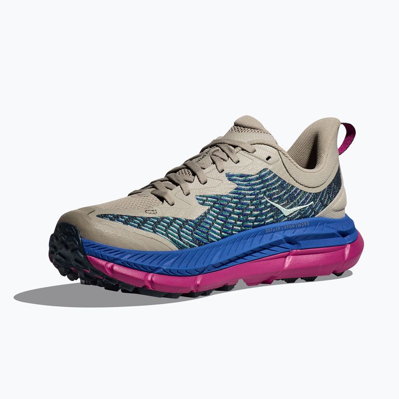 HOKA Mafate Speed 4, scarpe da corsa da uomo in farro/ultramarine 5