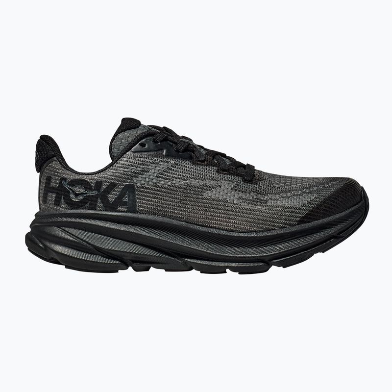 HOKA Clifton 9 nero/carbonio nero scarpe da corsa per bambini 9