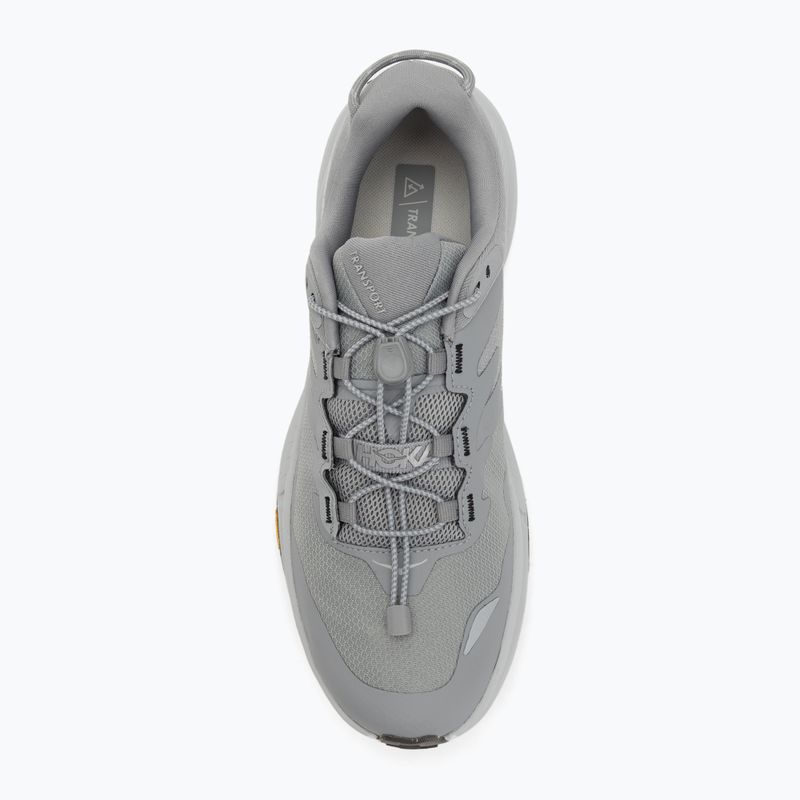 Stivali HOKA Transport GTX da uomo grigio galattico/polvere di stelle 5