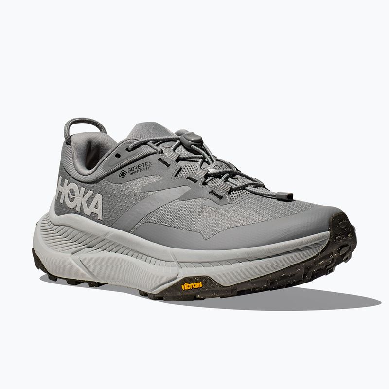 Stivali HOKA Transport GTX da uomo grigio galattico/polvere di stelle